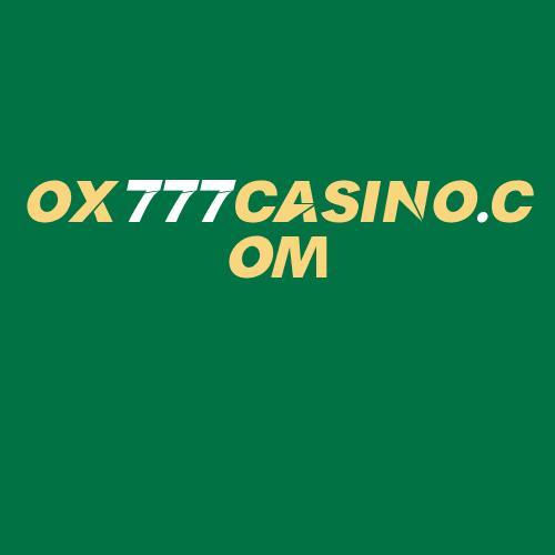 Logo da OX777CASINO